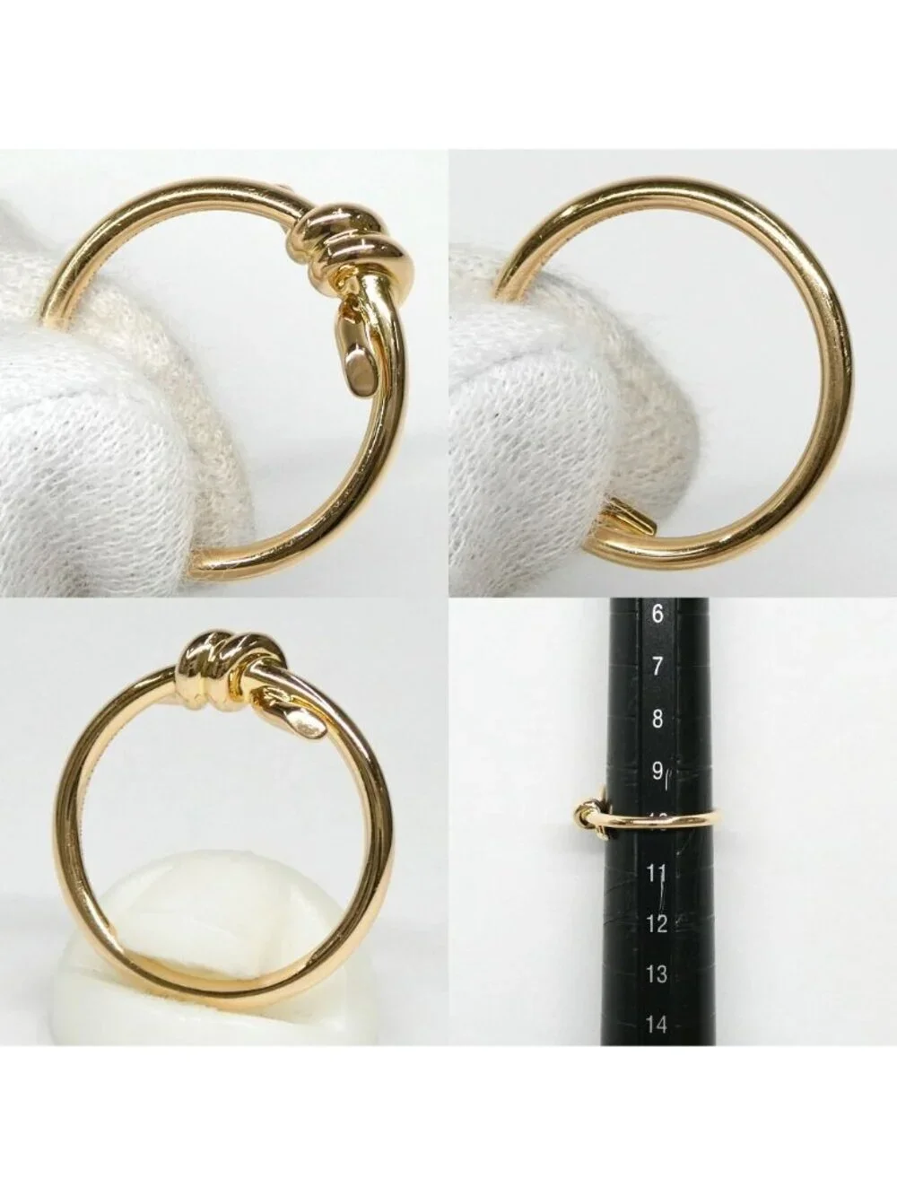 Tiffany & Co Knot Ring 18K Pink Gold
